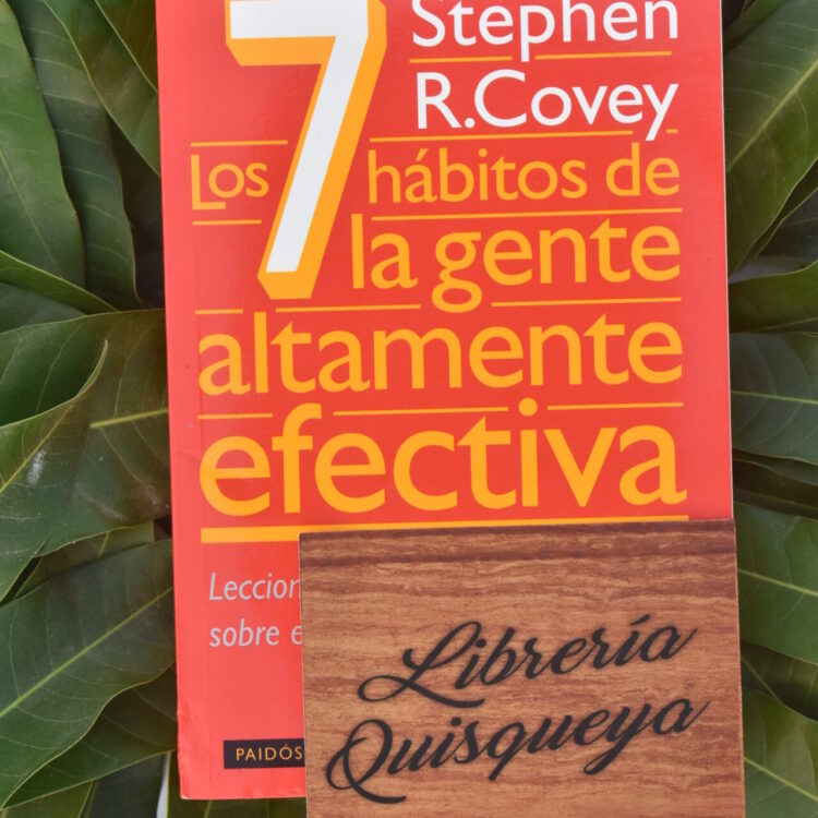 Los siete hábitos de la gente altamente efectiva Libro de Stephen Covey